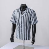  Áo Sơ Mi Len Móc Kẻ Sọc - SMC01 