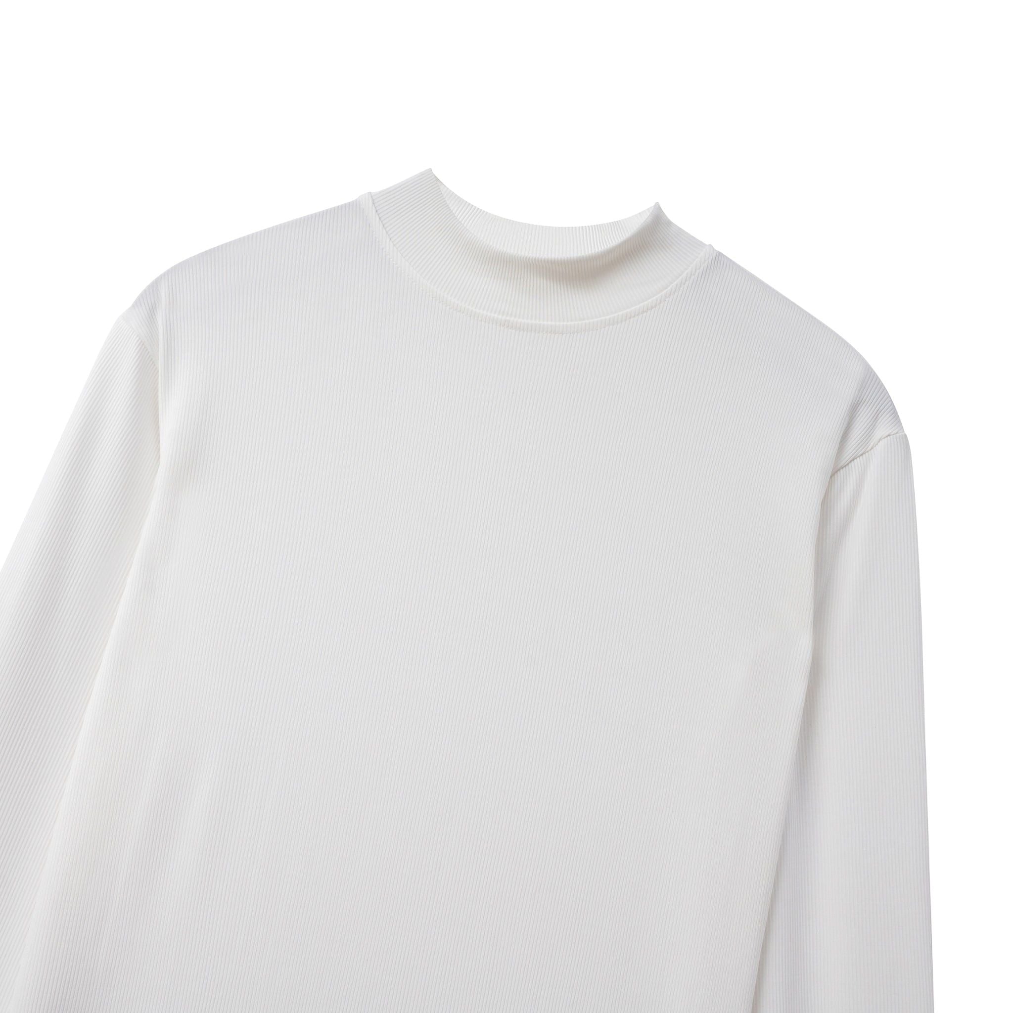  Áo Thun Tăm Dài Tay Nam TUTO5 Menswear AT07- Áo Phông Giữ Nhiệt Nam Cổ Cao Body Slim fit Tôn Dáng Cao Cấp 