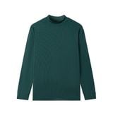  Áo Thun Tăm Dài Tay Nam TUTO5 Menswear AT07- Áo Phông Giữ Nhiệt Nam Cổ Cao Body Slim fit Tôn Dáng Cao Cấp 