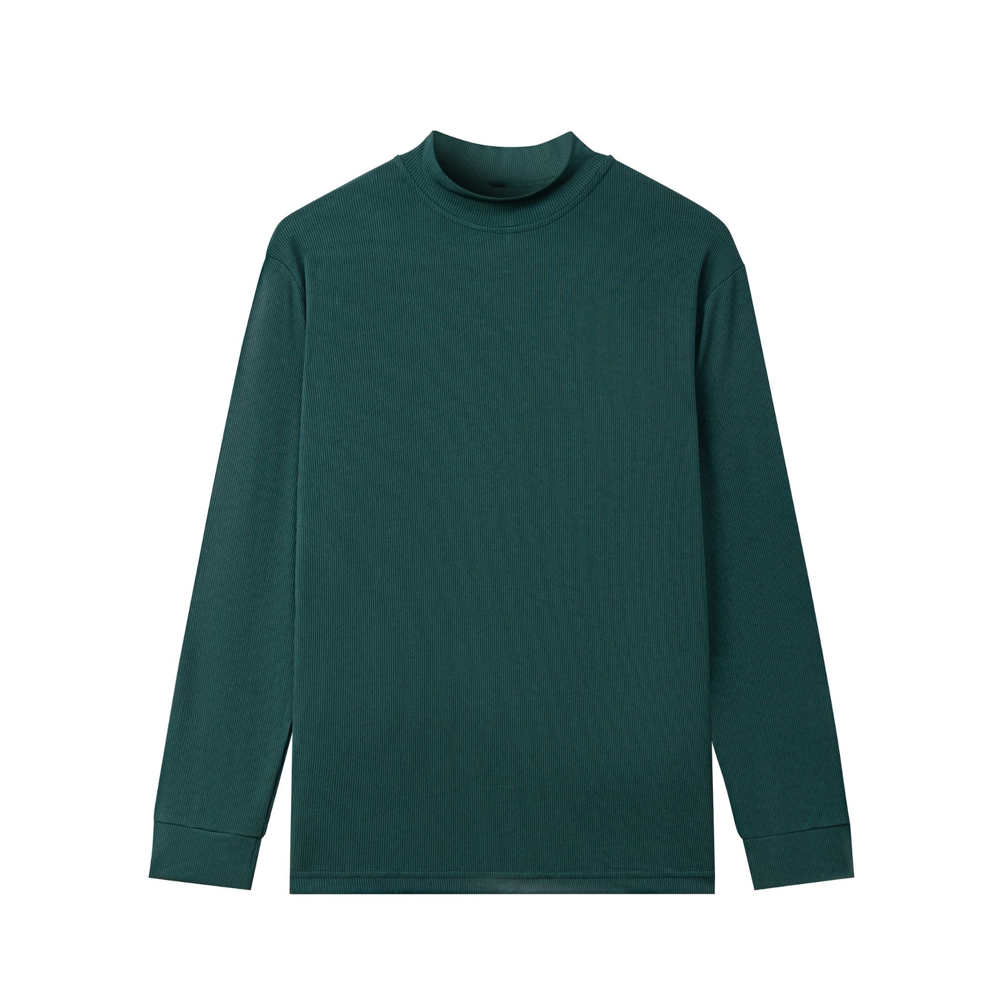  Áo Thun Tăm Dài Tay Nam TUTO5 Menswear AT07- Áo Phông Giữ Nhiệt Nam Cổ Cao Body Slim fit Tôn Dáng Cao Cấp 