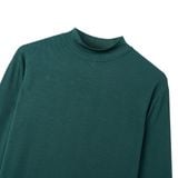  Áo Thun Tăm Dài Tay Nam TUTO5 Menswear AT07- Áo Phông Giữ Nhiệt Nam Cổ Cao Body Slim fit Tôn Dáng Cao Cấp 