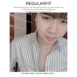  Áo Sơ Mi Ngắn Tay Nam Kẻ Sọc - SMK04 