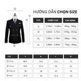  Áo Vest 6 Cúc Đồng Ve Nhọn - AVN04 