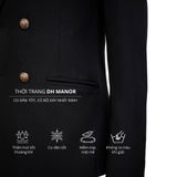  Áo Vest 6 Cúc Đồng Ve Nhọn - AVN04 