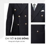  Áo Vest 6 Cúc Đồng Ve Nhọn - AVN04 