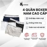  Combo 4 Quần Lót Boxer Thun Lạnh - BX04 