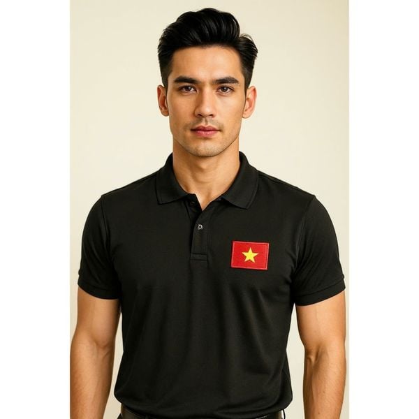  Áo Polo Cờ Đỏ Sao Vàng Việt Nam - ATVN001 