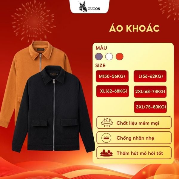  Áo Khoác Dạ Nam - AK03 