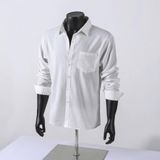  Áo Sơ Mi Dài Tay Đũi Xước - SMD05 
