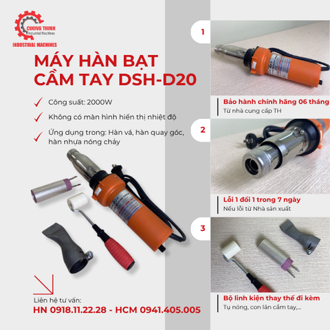 Máy hàn bạt cầm tay DSH-D20