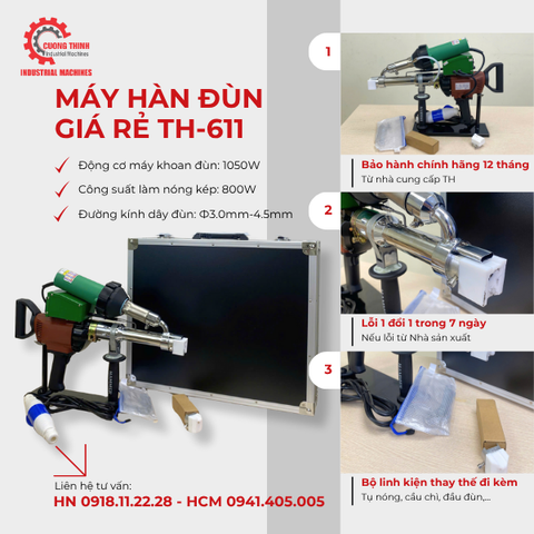 Máy hàn đùn TH611