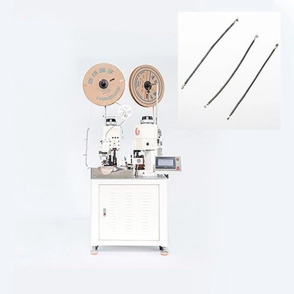 Máy dập cos tự động hai đầu HC-20 dành cho dây AWG32-AWG13