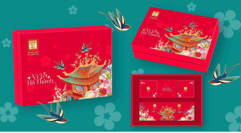 Hộp cao cấp vị Tết Hà Thành 350g