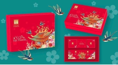 Hộp cao cấp vị Tết Hà Thành 350g - Combo 2
