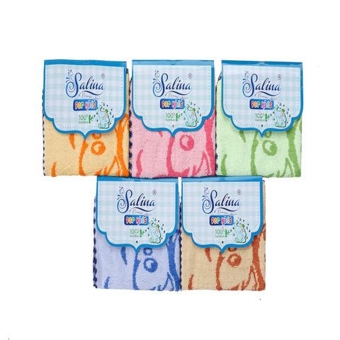Khăn mặt Trẻ Em Salina Bamboo SFT01