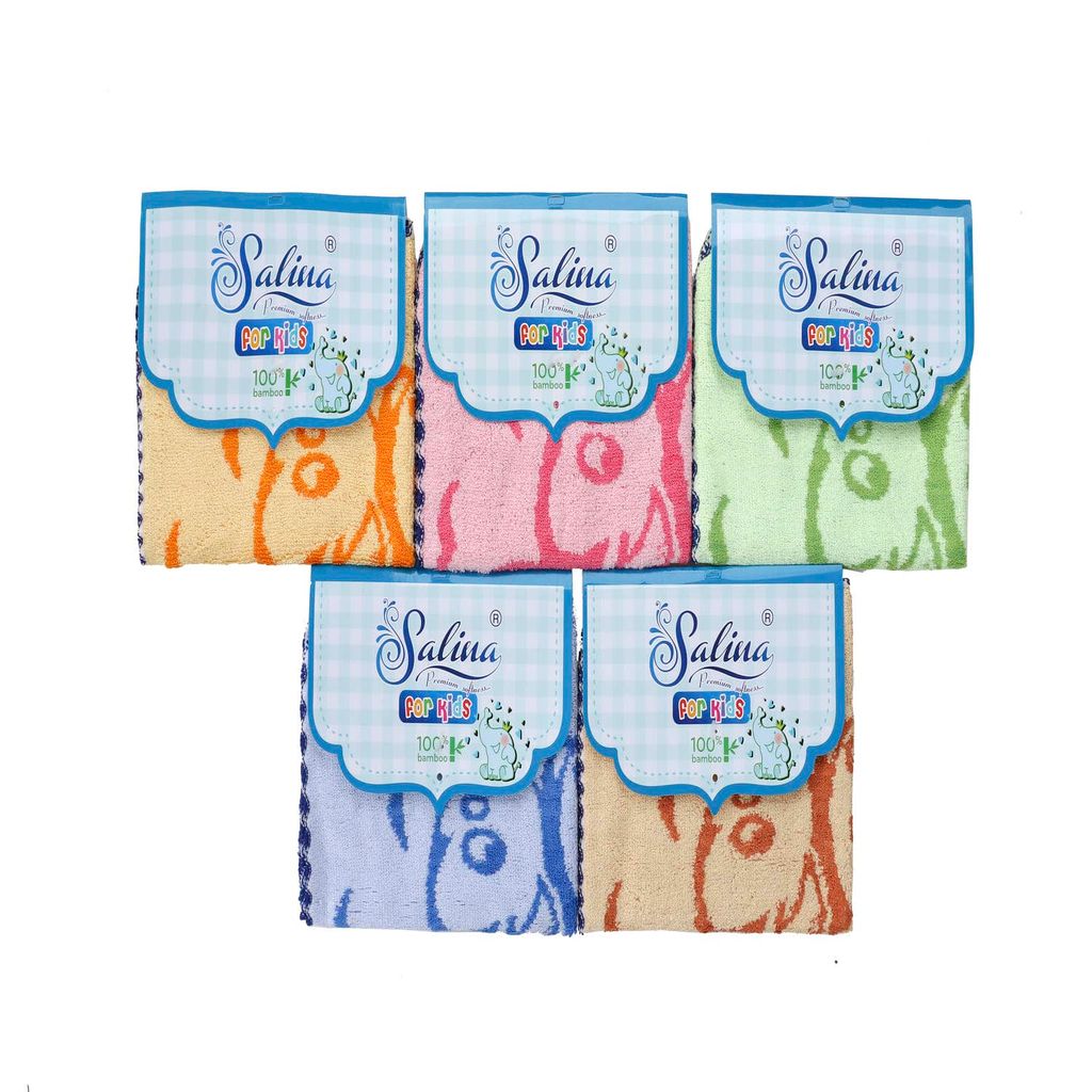 Khăn mặt Trẻ Em Salina Bamboo SFT01