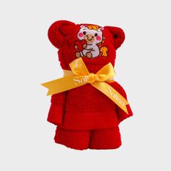 [Quà tặng không bán] Khăn bông hình gấu