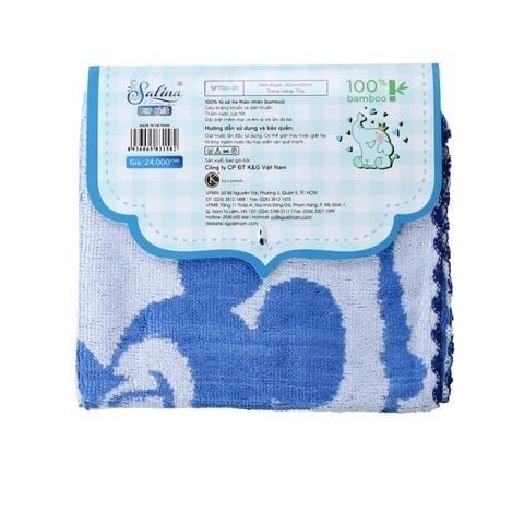 Khăn mặt Trẻ Em Salina Bamboo SFT01GT