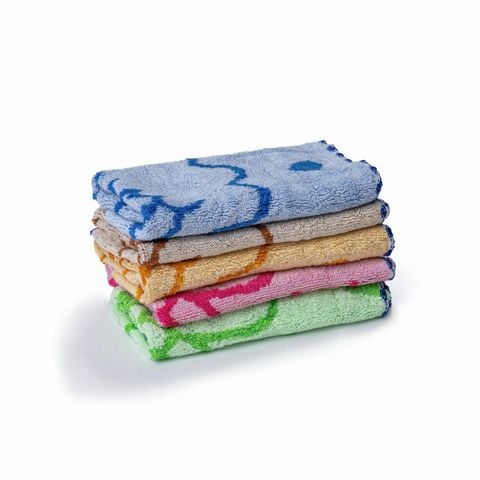 Bộ 03 Khăn Mặt Trẻ Em Bamboo Salina 60x120cm SFT008EDP03