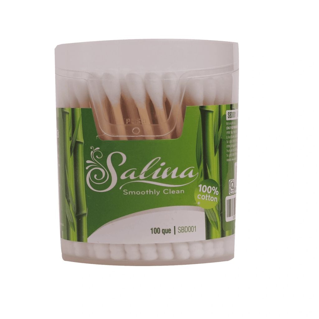 Hộp tăm bông Salina SBD001
