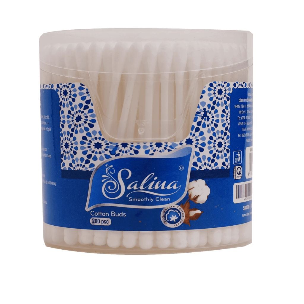 Hộp Tăm bông Salina SBD006