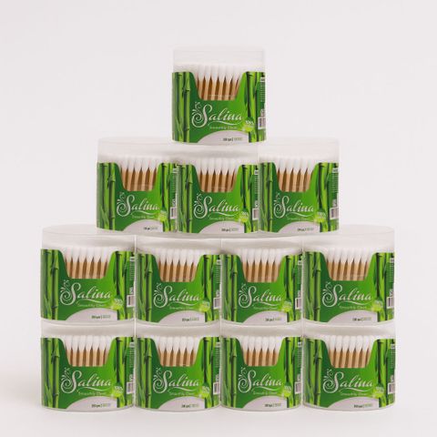 [Combo 12] Tăm Bông Unisex Salina Cotton SBD002EDP12