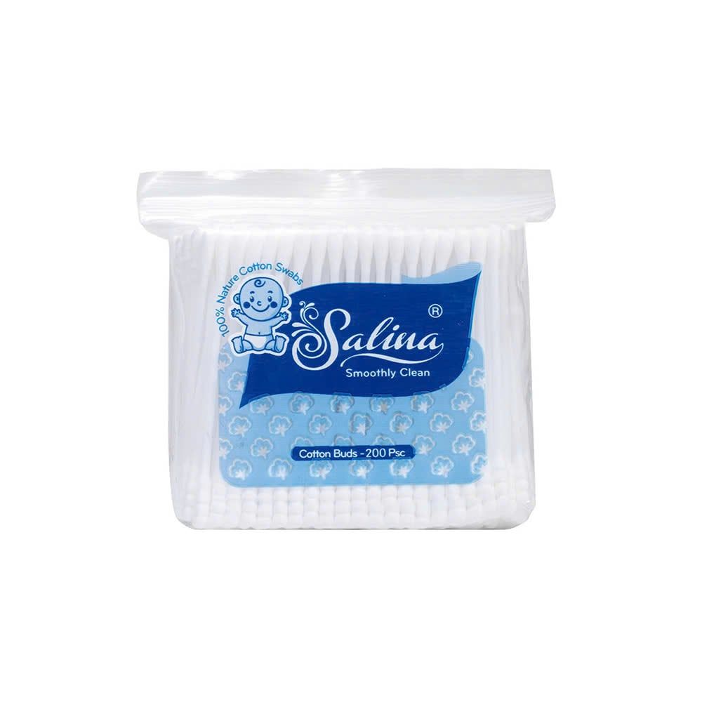 Gói 100 tăm bông Trẻ Em Salina Cotton SBD011
