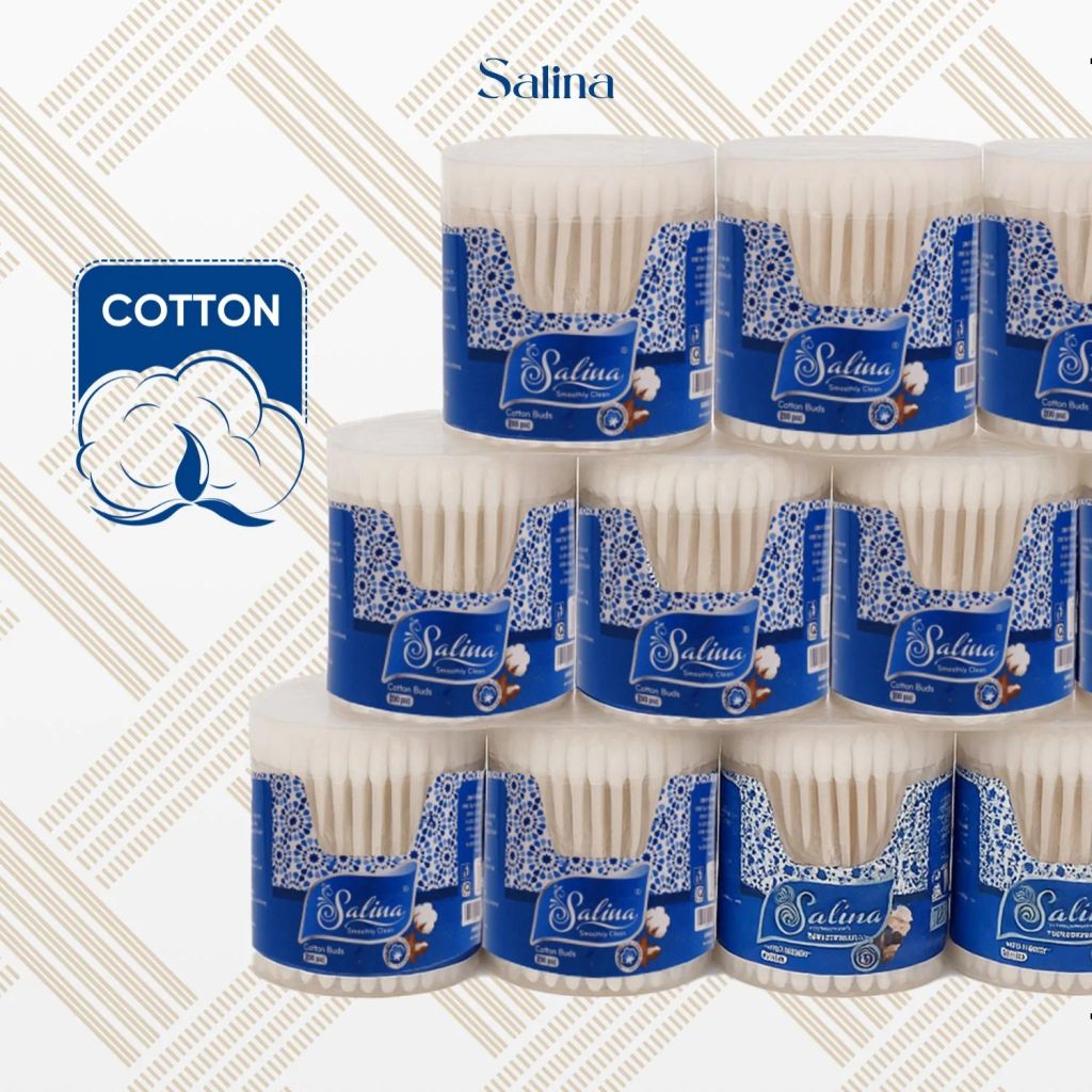 Hộp tăm bông Salina SBD005