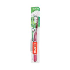 DBO0417 – Bộ 2 khăn SFT007 tặng 1 bàn chải Biz+ Bamboo (Vin)