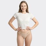 Quần Lót Nữ Bikini Cecina Ren Không Viền Phối Dây Đai CBI005EDP01