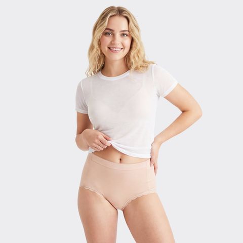 Quần lót Nữ cạp cao Cecina kháng khuẩn CBI011