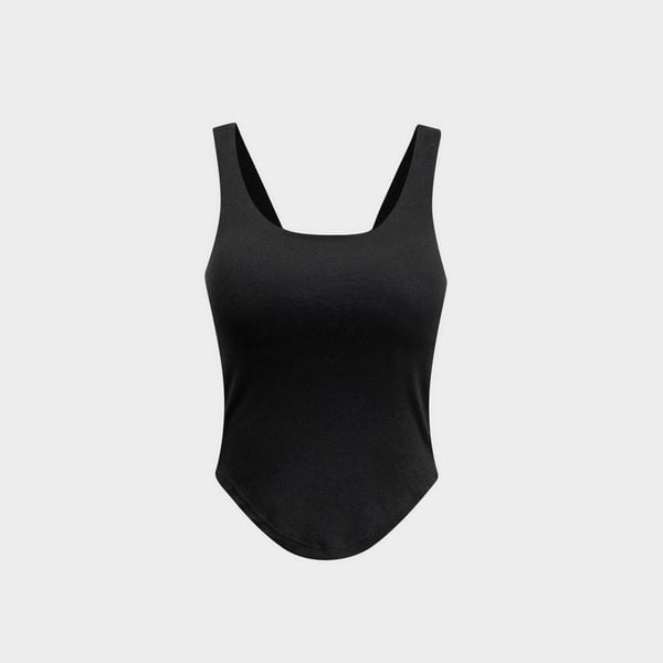 Áo Ba Lỗ Tanktop Nữ Có Đệm Ngực Solid Cecina CBR005EDP01