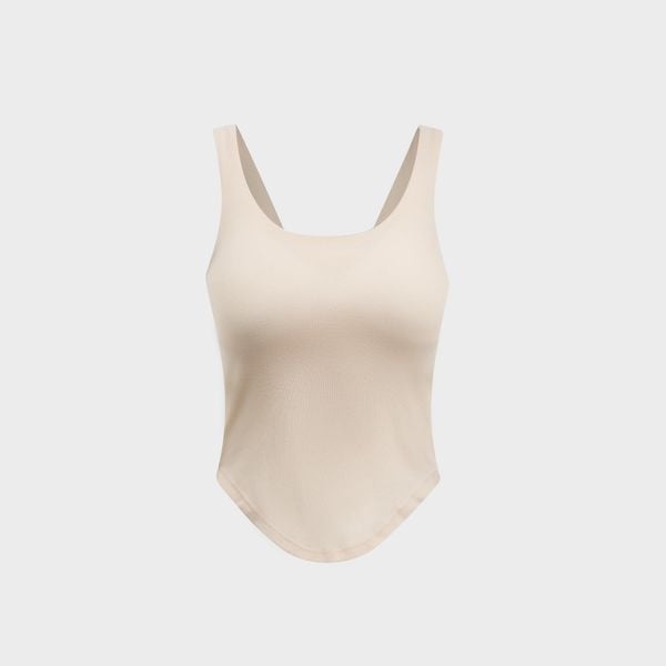 Áo Ba Lỗ Tanktop Nữ Có Đệm Ngực Solid Cecina CBR005EDP01