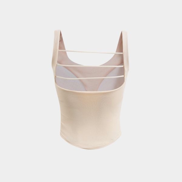 Áo Ba Lỗ Tanktop Nữ Có Đệm Ngực Solid Cecina CBR005EDP01