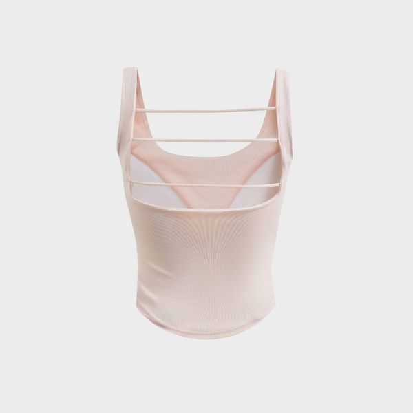 Áo Ba Lỗ Tanktop Nữ Có Đệm Ngực Solid Cecina CBR005EDP01