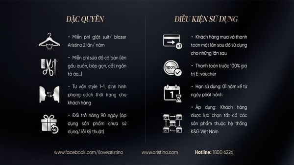 E-voucher Tủ Đồ Quý Ông 10,000,000 VNĐ