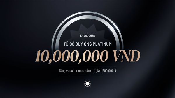 E-voucher Tủ Đồ Quý Ông 10,000,000 VNĐ