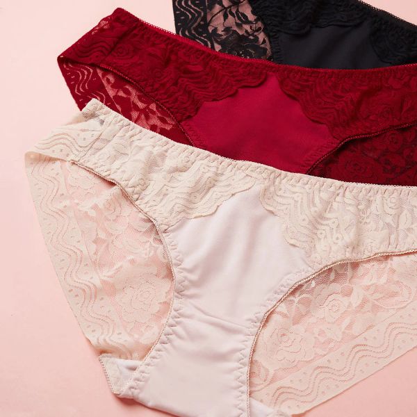 Quần lót Nữ phối ren viền chun co giãn Cecina CBI1701