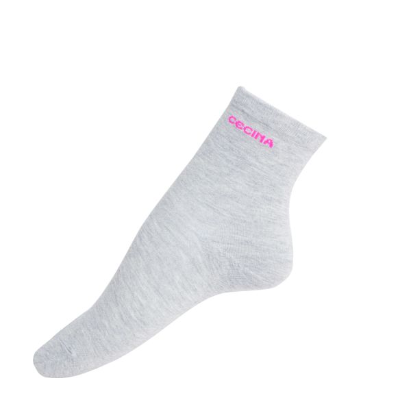 Tất Nữ cotton cổ trung Cecina CSC011