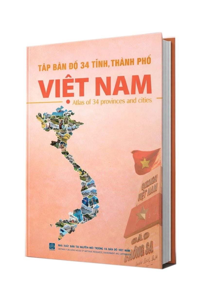  TẬP BẢN ĐỒ 34 TỈNH, THÀNH PHỐ VIỆT NAM 