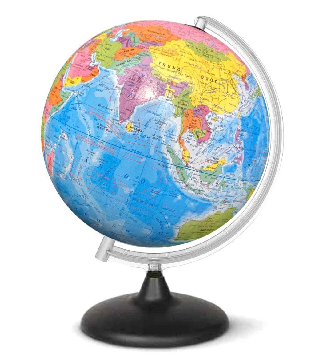  Quả địa cầu phi 30cm hành chính tiếng Việt 