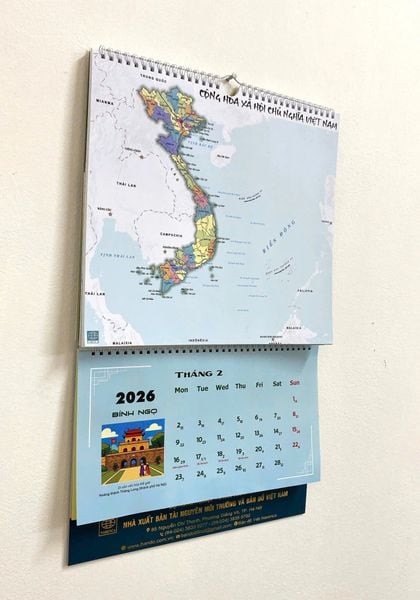  Bộ lịch Việt Nam 2026 - 34 MẢNH GHÉP RỒNG THIÊNG 