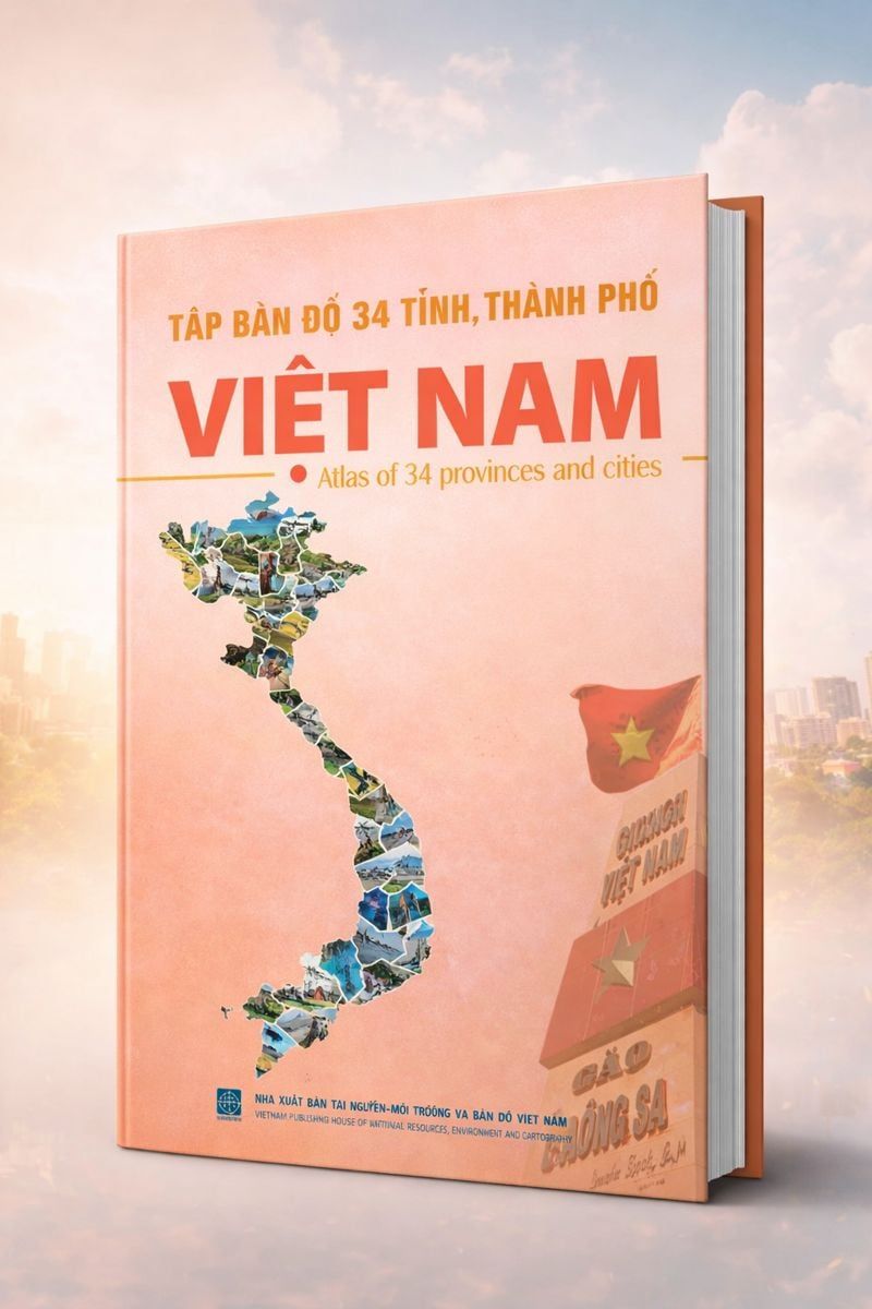  TẬP BẢN ĐỒ 34 TỈNH, THÀNH PHỐ VIỆT NAM 