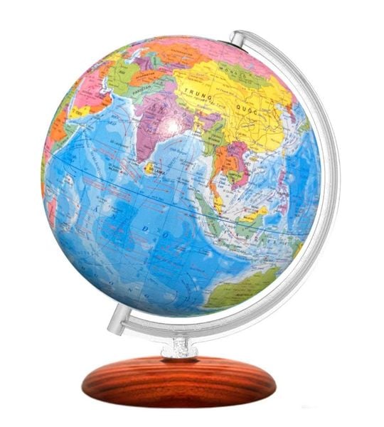  Quả địa cầu phi 30cm hành chính tiếng Việt 