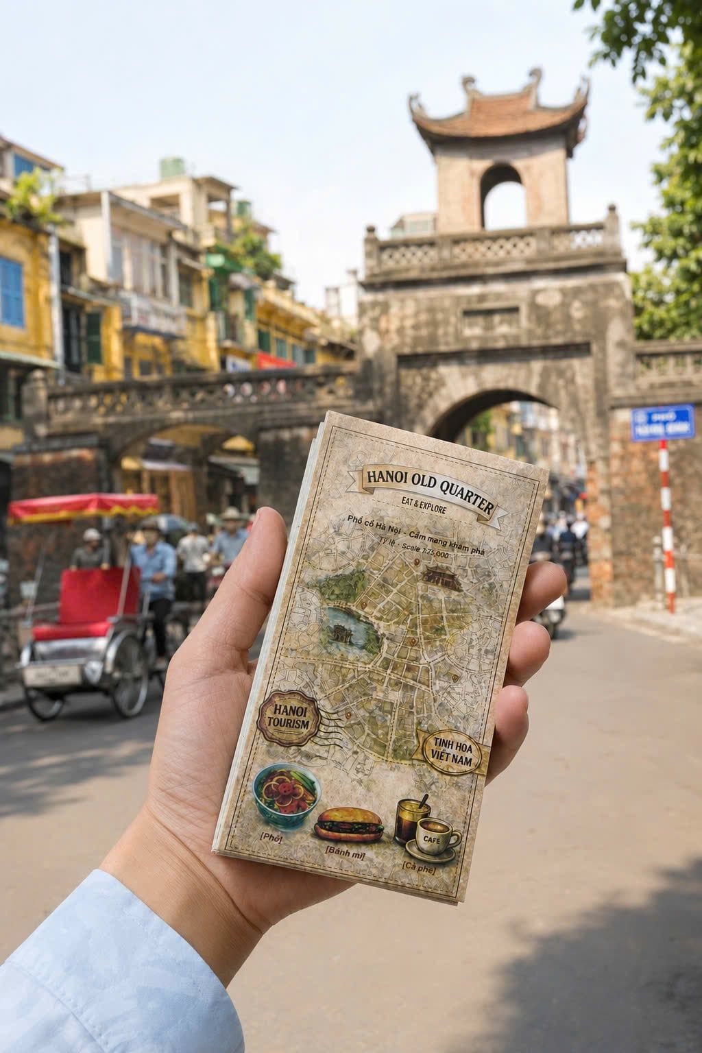  Bản đồ du lịch Phố cổ Hà Nội 