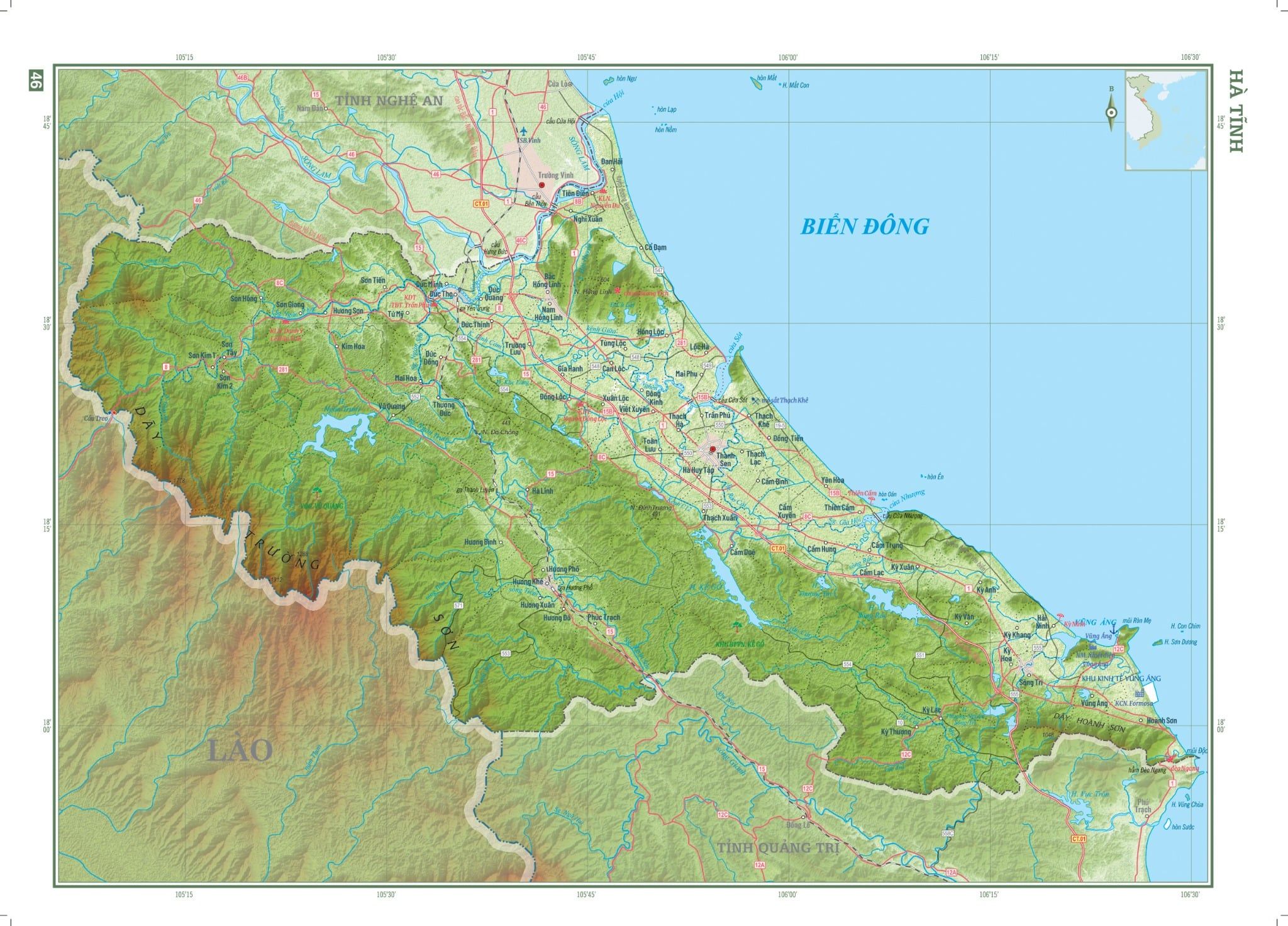  TẬP BẢN ĐỒ 34 TỈNH, THÀNH PHỐ VIỆT NAM 