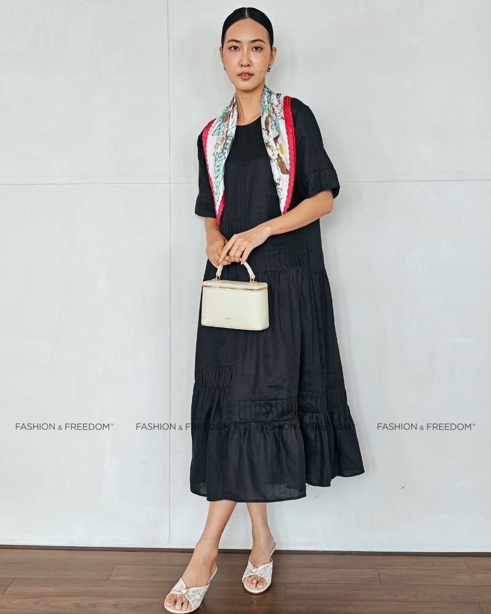 Đầm Linen Đen