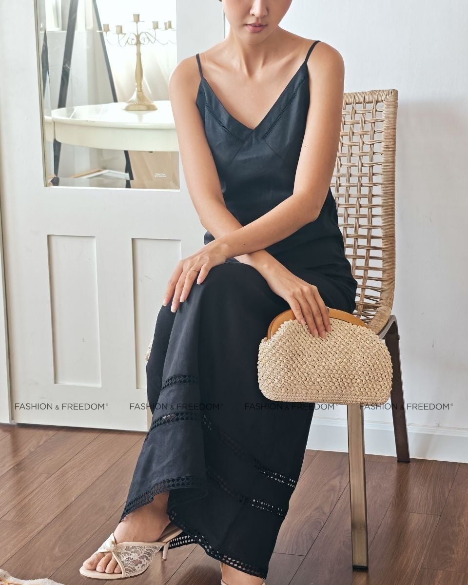 Đầm Linen Đen