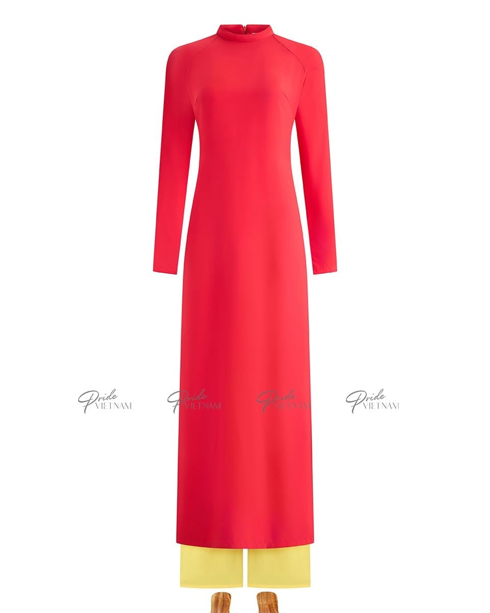 Áo Dài Truyền Thống Nữ Đỏ