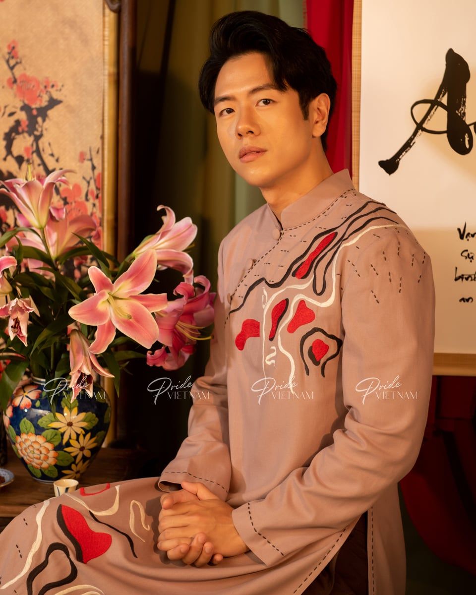 Áo Dài Nam Linen Ruốc Xuân Như Ý